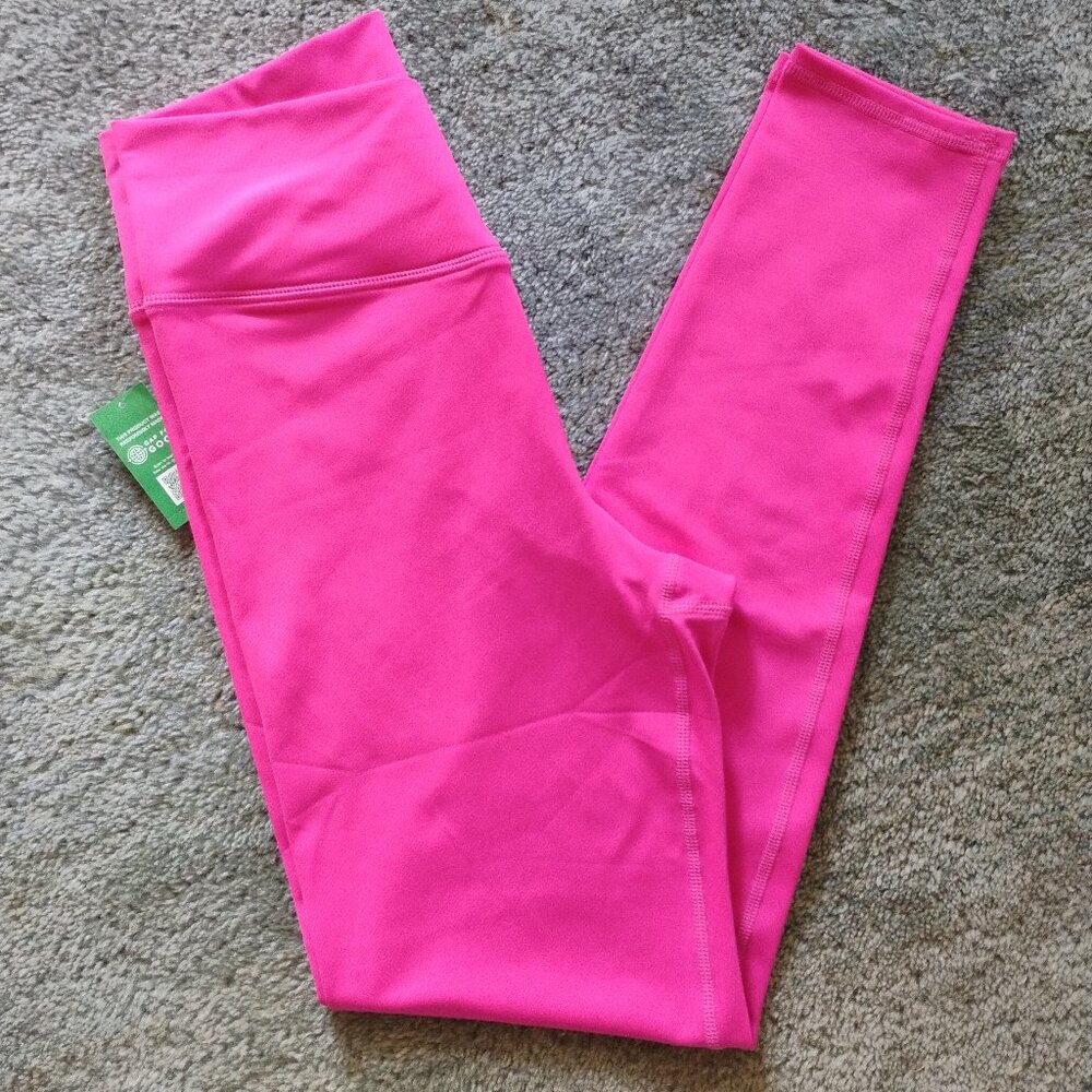 NWT Gap Kids Cross Waist Leggings Pink XXL/14-16